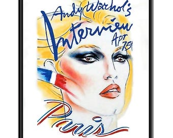 Andy Warhol's Interview Magazine Nov. 1985 NICK RHODES Duran Duran