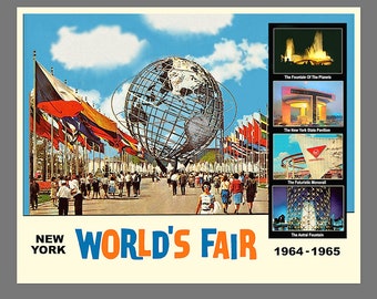 1964 - 65 NY WORLDS FAIR Classic Souvenir Items • Fun, Whimsical And Collectible • All In Excellent Condition • Don’t Miss These!