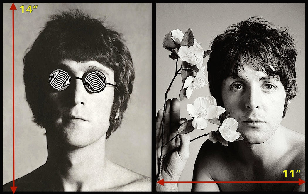 The BEATLES / COMBINED Original Pre-psychedelic Portraits of the