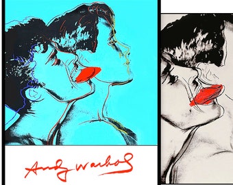 WARHOL / QUERELLE • The Classic 1989 Ludwig Museum POSTER Print Replicas • Rare & Collectible • Available Framed • Don't Miss This!