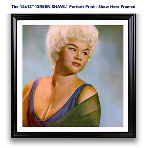 ETTA JAMES Five Different Vintage Portrait Prints Of The Timeless American Singer Available Framed Pick Your Favorite image 2