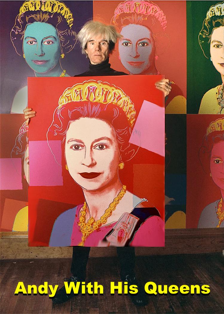 QUEEN ELIZABETH II • Andy Warhol's Exhibition Poster Reprints