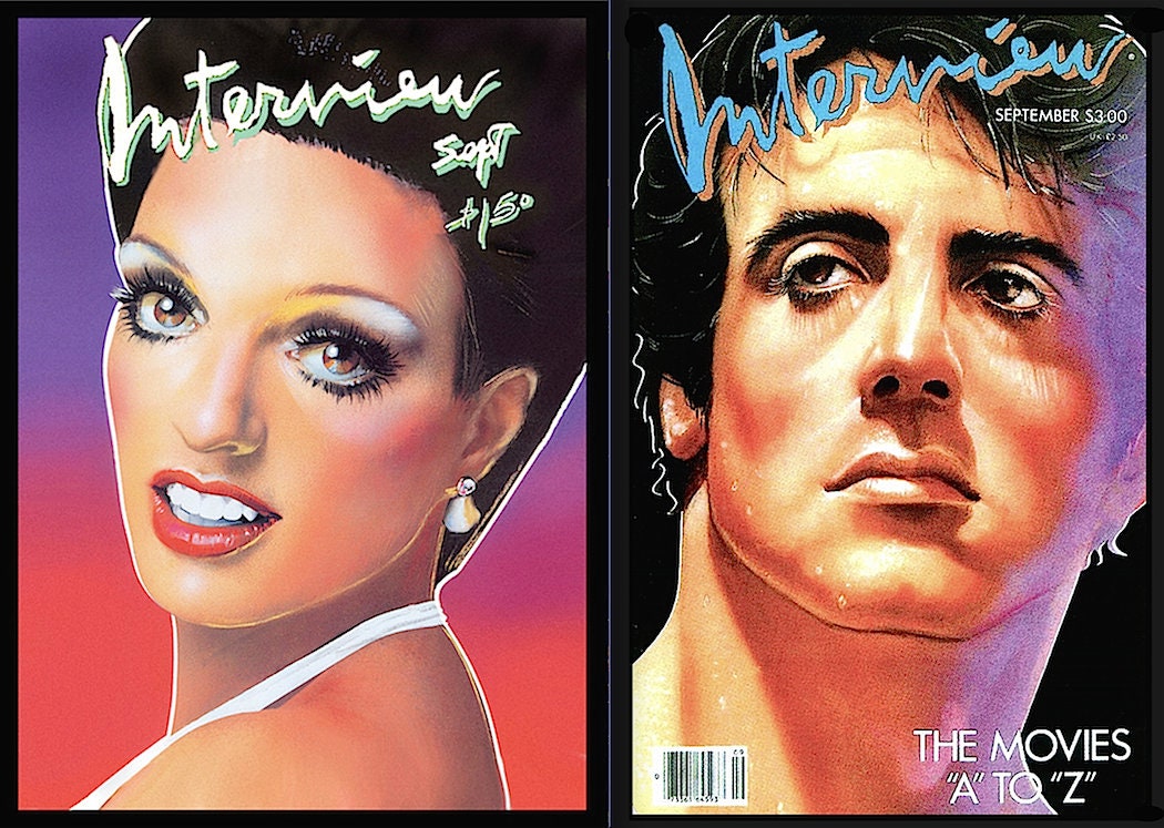 ANDY WARHOL'S • Interview Magazine • Full LARGE Format