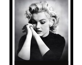MARILYN MONROE • Seltene frühe Porträts • Gerahmt erhältlich • mit kostenlosem Versand • Von Ben Ross und Richard Avedon • Vier verschiedene !!!