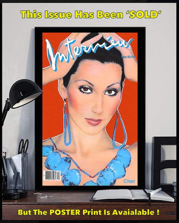 ANDY WARHOL'S • Interview Magazine • Full LARGE Format