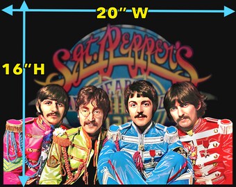 ビートルズ • サイケデリックな「コンバイン」ポートレート