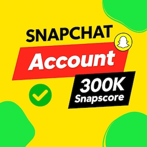 Snapchat-Account mit 300.000 Followern – Snapscore Elite