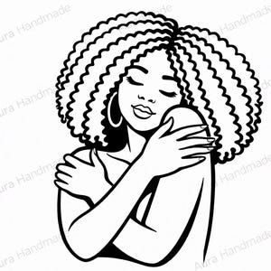 Kit de arte en arena con siluetas femeninas: diseños de líneas, manualidades conscientes, ideal para principiantes. imagen 8