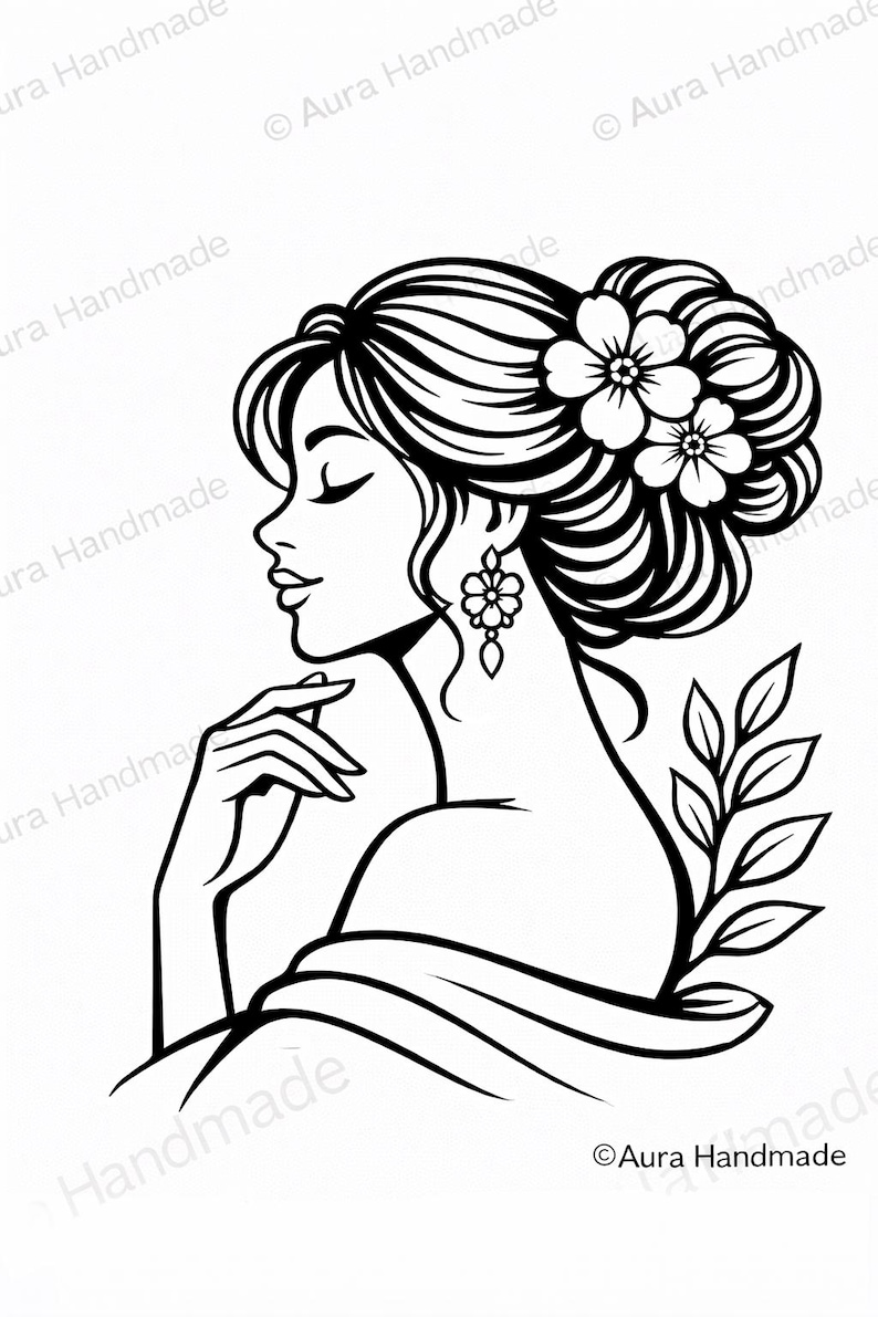 Kit de arte en arena con siluetas femeninas: diseños de líneas, manualidades conscientes, ideal para principiantes. imagen 7