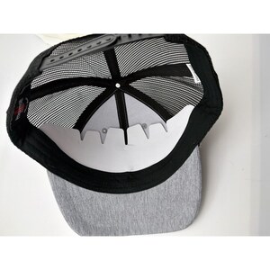 Casquette trucker Pendleton Whisky Gray Black Mesh Bucking Horse Snapback image 3