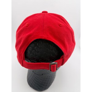Captivating Nebraska Cornhuskers Red White Adjustable Hat NCAA image 3