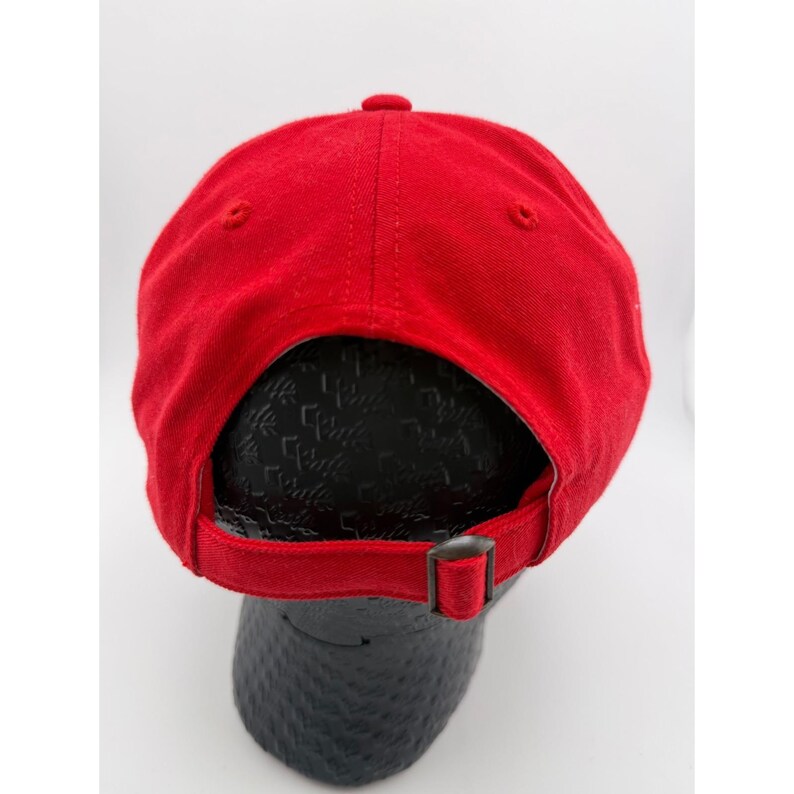 Captivating Nebraska Cornhuskers Red White Adjustable Hat NCAA image 3