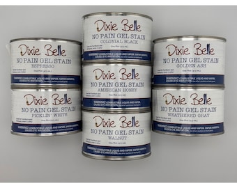 Dixie Belle No Pain Gel Stain 1 Pint 473ml Oil Based Furniture Stain Pick Color