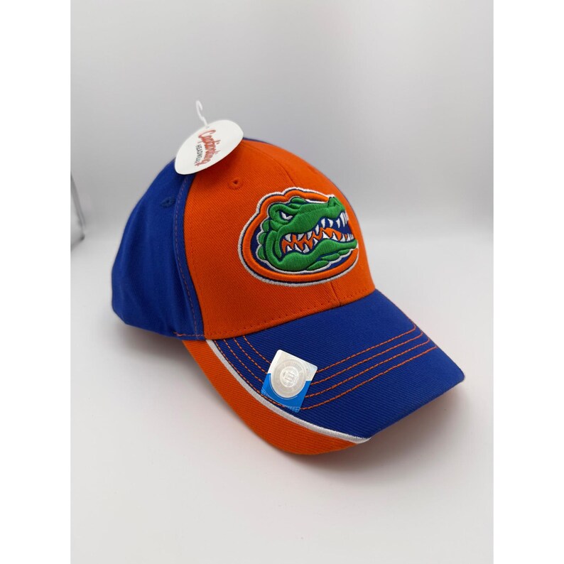 Czapka z daszkiem Florida Gators NCAA w kolorze pomarańczowo-niebieskim, z możliwością regulacji zdjęcie 2