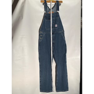 Levi's SilverTab Denim Overalls 34x30 Medium Wash Carpenter Workwear image 1