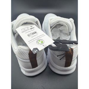 Avia White Knit Light Runner Lace Up Sneakers WMAV44AC022 Womens 11 NWT image 3