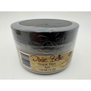 Polvo para envejecer muebles Dixie Belle Dixie Dirt Ash o Charcoal de 4 oz (Elija 1) imagen 5