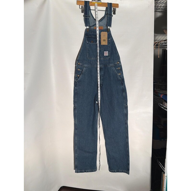 Levi's SilverTab Baggy Denim Overalls Men's 34x30 NWT Medium Wash image 1