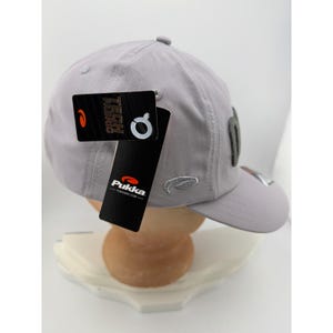 TriTech Ocean Gray 4-Way Stretch UPF 30 Performance Baseball Cap image 3