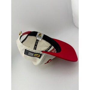 Buc-ee's Cream Red 1982 Beaver Mascot Adjustable Snapback Hat image 5