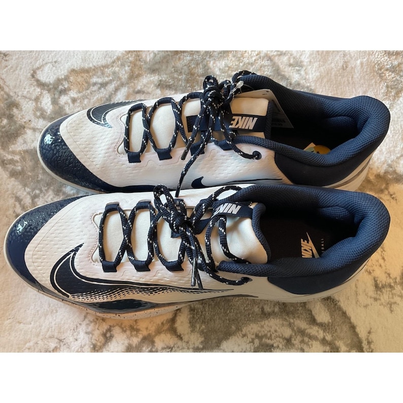 Nike Alpha Huarache Elite 4 Low Metal Baseball Cleats FD2745-107 Mens 16 image 5