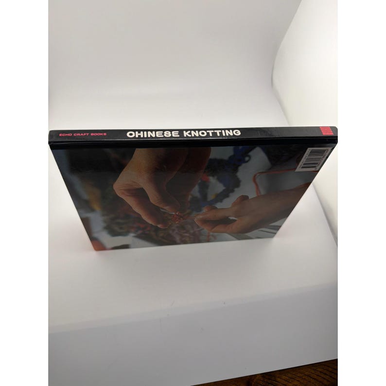 Chinese Knotting Echo Craft Books Vintage Hardcover Fiber Arts Guide image 3