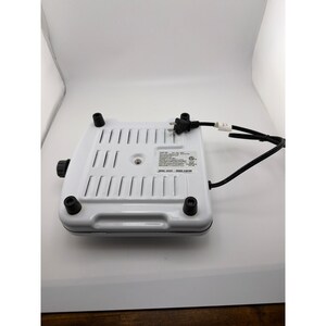 Proctor Silex 34101P White Single Burner Hot Plate Portable Cooktop image 3