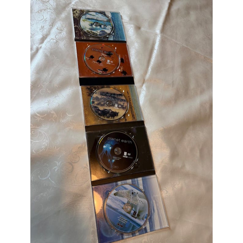 Planet Earth The Complete Series BBC Video 5 Disc DVD Set Nature Documentary image 3