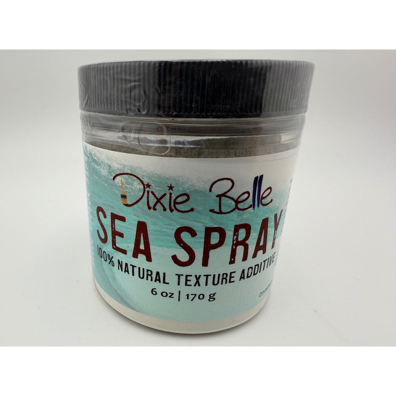 Dixie Belle Sea Spray Aditivo de textura 100% natural 170 g (6 oz) Mezcla para pintura tiza imagen 1