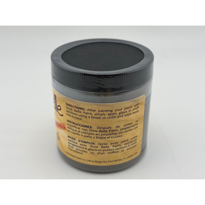Dixie Belle Glaze 8oz Grunge or Black image 2