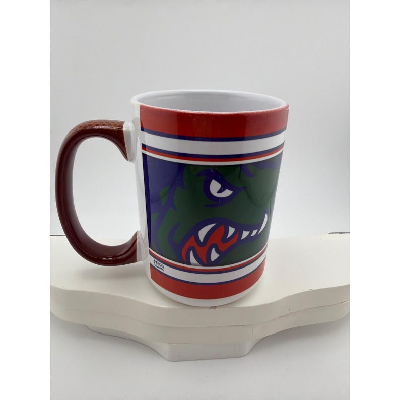Florida Gators Albert Logo Blue Orange Ceramic Coffee Mug image 2
