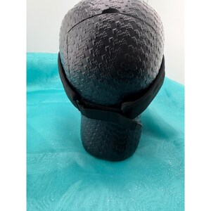 Nike Golf Visor Schwarz-Weiß Swoosh Hut mit verstellbarem Riemen für Damen und Herren Bild 6