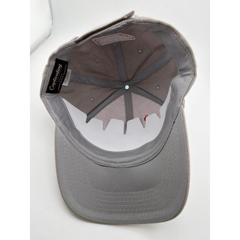 Tennessee 1796 Red Gray Embroidered Mesh Trucker Snapback Hat 画像 4