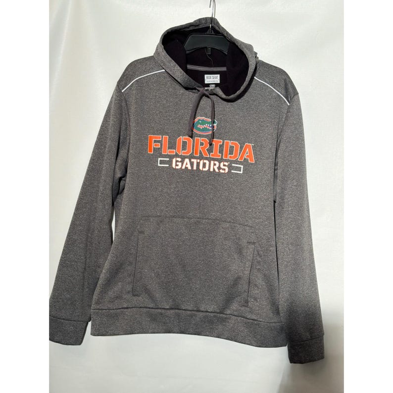 Box Seat Florida Gators Mens Large Gray Hoodie UF Sweatshirt image 1