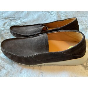 Olukai Mens Gamuza Ka'a Driver Mocasines Zapatos Azul Oscuro Talla 9 imagen 2