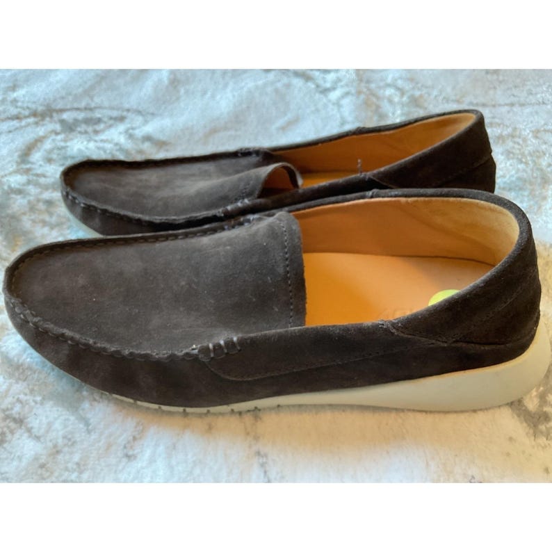 Olukai Mens Gamuza Ka'a Driver Mocasines Zapatos Azul Oscuro Talla 9 imagen 2