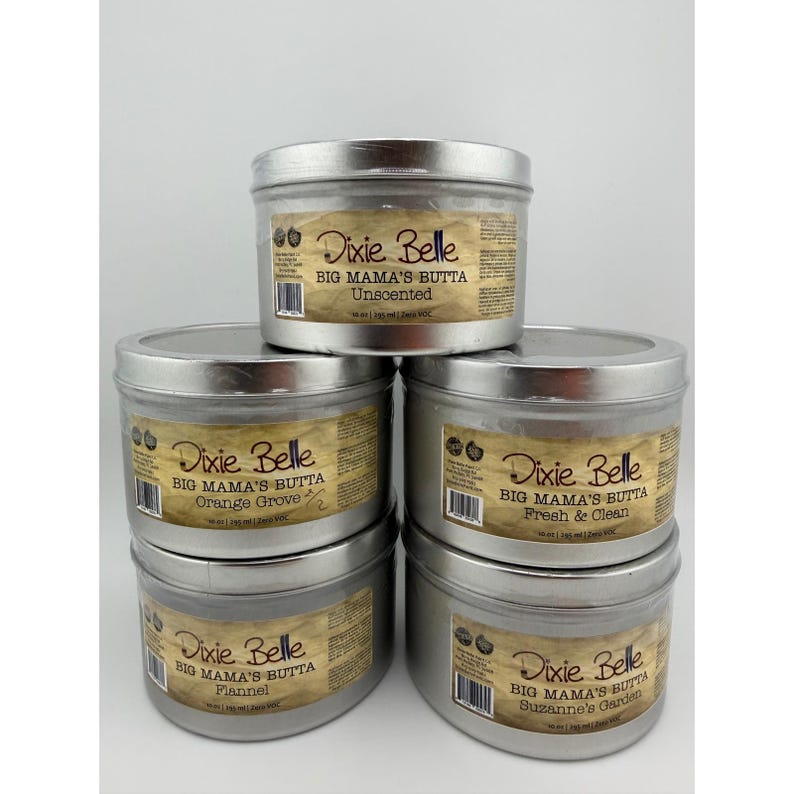 Dixie Belle Big Mama's Butta 10oz Furniture Wax Finish 5 Different Scents 0VOC image 2