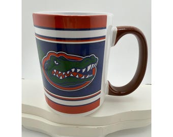 Florida Gators Albert Logo Blue Orange Ceramic Coffee Mug