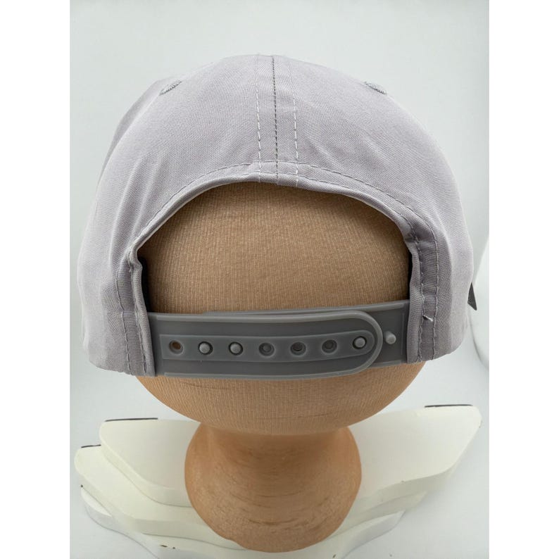 TriTech Ocean Gray 4-Way Stretch UPF 30 Performance Baseball Cap image 4