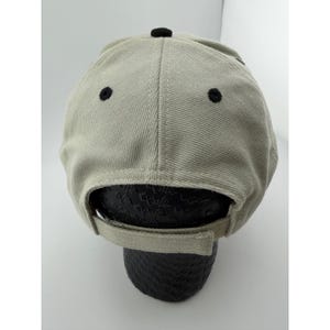 Reebok Super Bowl XXXVIII 2004 Houston Tan Black Strapback Hat image 2