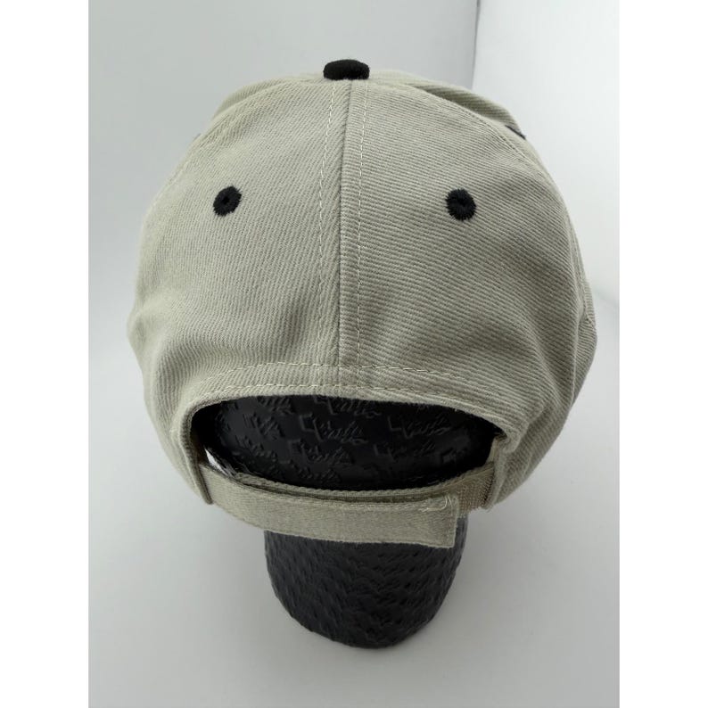 Reebok Super Bowl XXXVIII 2004 Houston Tan Black Strapback Hat image 2