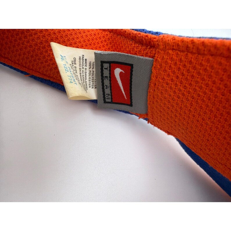 Nike Florida Gators Blue Orange Embroidered Adjustable Visor image 4