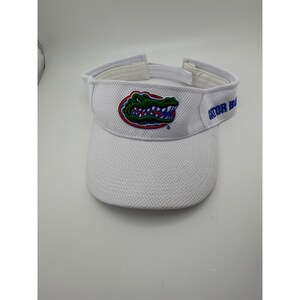 Gorra ajustable con visera de malla blanca de los Florida Gators de Gator Boosters imagen 4