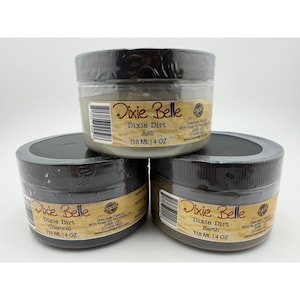 Polvo para envejecer muebles Dixie Belle Dixie Dirt Ash o Charcoal de 4 oz (Elija 1) imagen 1