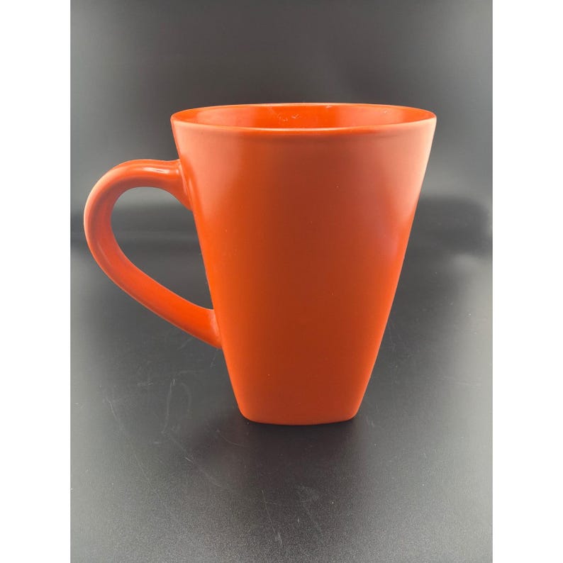 Taza de café de cerámica naranja mate de los Florida Gators de la Universidad de Florida imagen 2