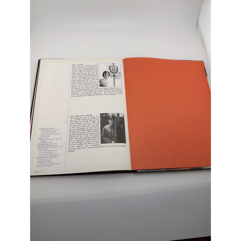 Chinese Knotting Echo Craft Books Vintage Hardcover Fiber Arts Guide image 5