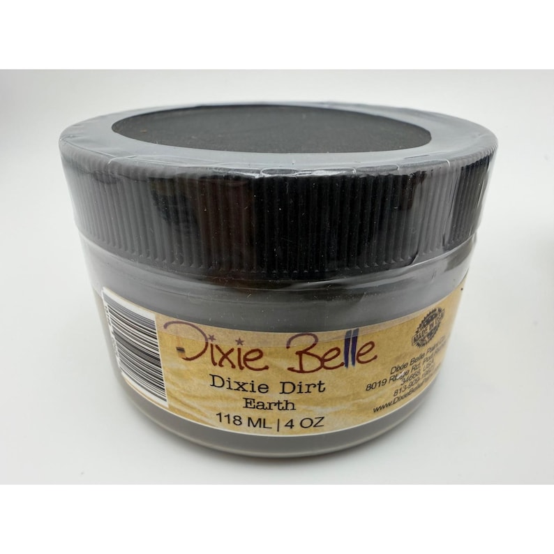 Polvo para envejecer muebles Dixie Belle Dixie Dirt Ash o Charcoal de 4 oz (Elija 1) imagen 4