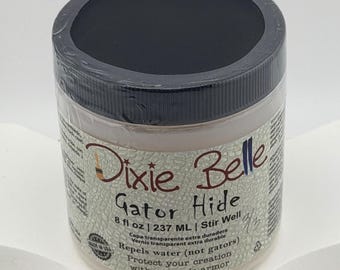 Dixie Belle Gator Hide 8oz Water Repellent Clear Top Coat Furniture Sealer