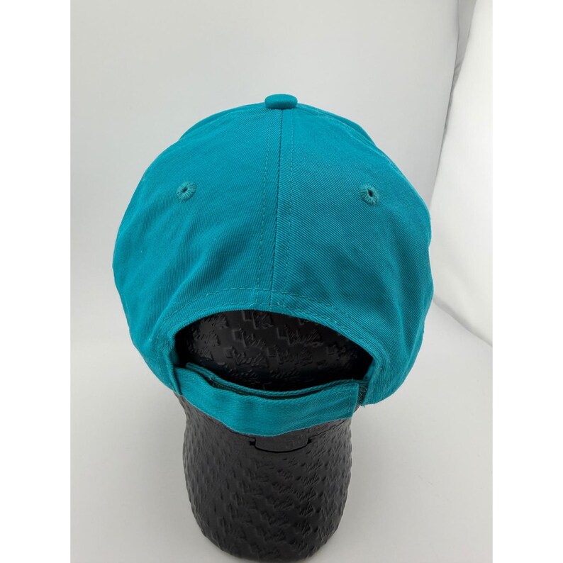 Jacksonville Jaguars NFL Teal Embroidered Logo Adjustable Baseball Hat image 2