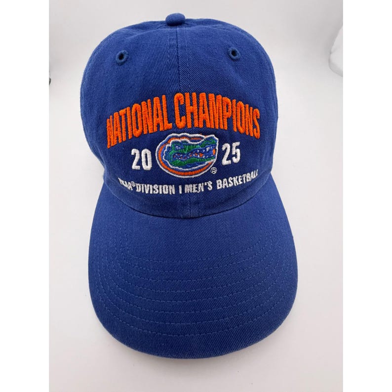 47 Brand Florida Gators 2006 NCAA Basketball National Champions Hat Blue Mens image 1